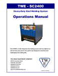 Operations Manual TWE - SC2400 - Red-D