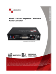 C-HDM-COMPVGA User Guide