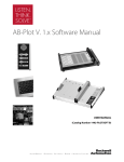 AB-Plot V. 1.x Software Manual