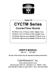 CYCTM Series - CyberResearch