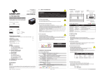 USER MANUAL LL PRO WASH IP65