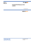 User`s Manual ProSafe-RS Release Infor- mation