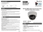 HD SDI 1080P Optical Zoom & Auto Focus 36 IR LED