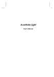AcerNote Light 350P User Manual/Guide
