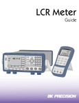 B&K Precision LCR Meter Guide