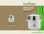 Aroma NutriWare NRC-1000 Manual