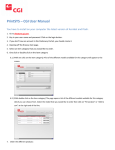 PrintSYS – CGI User Manual