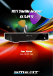 HDTV Satellite Receiver CX10/VX10 User Manual