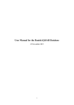 User Manual for the Danish (Q)SAR Database