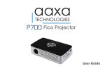 AAXA P700 User Manual