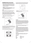 AR6100E Binding Instructions