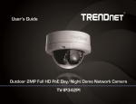TRENDnet User`s Guide Cover Page