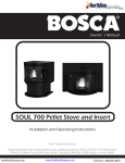 SOUL 700 Pellet Stove and Insert
