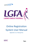 Online Registration System User Manual