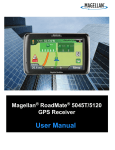 Magelan GPS Systems User Manual
