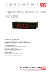 Operating Instructions DAP