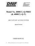 4000CL-O User Manual