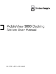 MobileView 3000 Docking Station User Manual