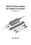 Multi-Function Laptop AC Adaptor & Charger