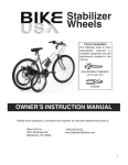 Stabilizer Wheels Manual