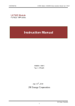 Instructions Manual