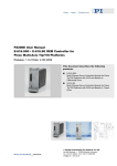 User Manual PZ200E - Physik Instrumente