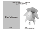 User`s manual “VENTS domestic fans” ( PDF 424,91Kb )