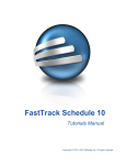 FastTrack Schedule 10 - User Manual