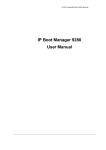 IP Boot Manager 9280 User Manual