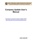 Company Update User`s Manual