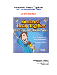 Numbered Heads Together User`s Manual