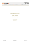 Bluefin Logger User Guide