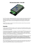 TRP Series Relay Module – TRP-C28M Connection