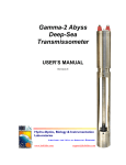 Abyss-2 Transmissometer User`s Manual