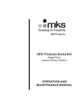 HPS® Products Series 945 Digital Pirani Vacuum Sensor System