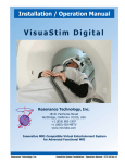 VisuaStim Digital - Resonance Technology Inc.
