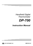 DP-700 Instruction Manual