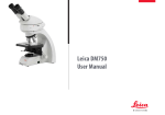 Leica DM750 User Manual