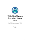 NVSL Meet Manager Operations Manual For use with