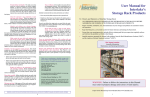 User Manual for Interlake`s Storage Rack Products