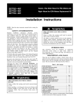 Installation Instructions