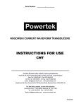 Get CWT user manual