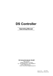 DS-Controller-Operation Manual