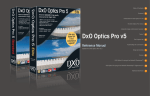 User Manual - DxO Optics Pro v5.3