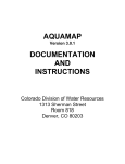 AquaMap User Manual - Colorado Division of Water Resources