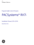 PACSystems RX7i Installation Manual, GFK-2223H