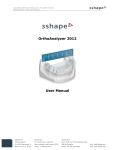 OrthoAnalyzer 2012 User Manual