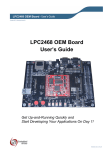 LPC2468 OEM Board User`s Guide
