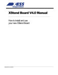 XStend Board V4.0 Manual