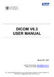 DICOM V6.3 USER MANUAL March 26th, 2015